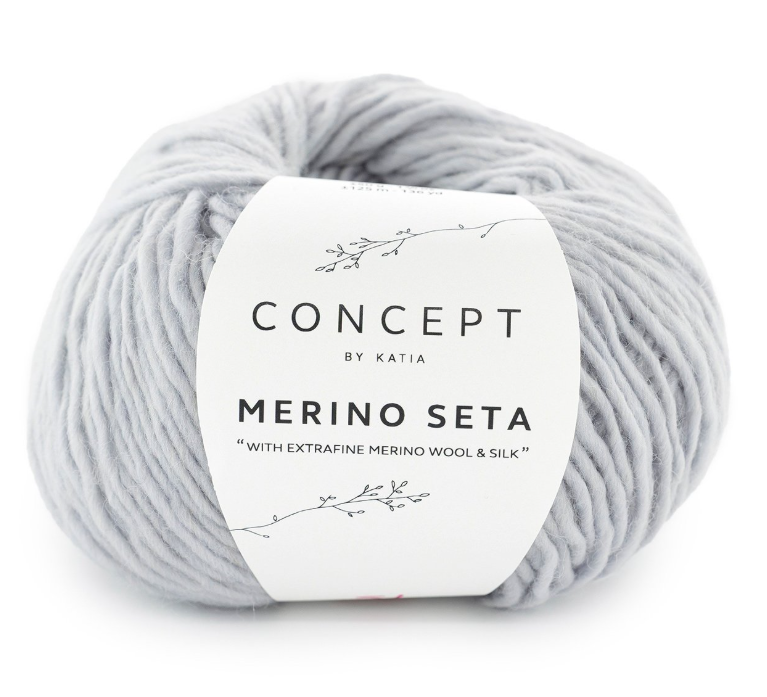 Concept Merino Seta Katia 51 Concept Merino Seta Katia colore grigio 51