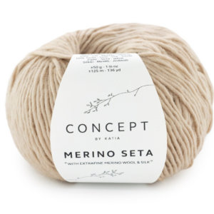 Concept Merino Seta Katia 55 Concept Merino Seta Katia colore beige 55