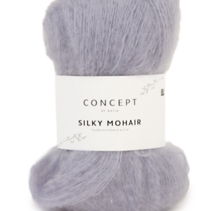 filato katia silky mohair grigio chiaro n. 104 filato katia silky mohair grigio chiaro n. 104